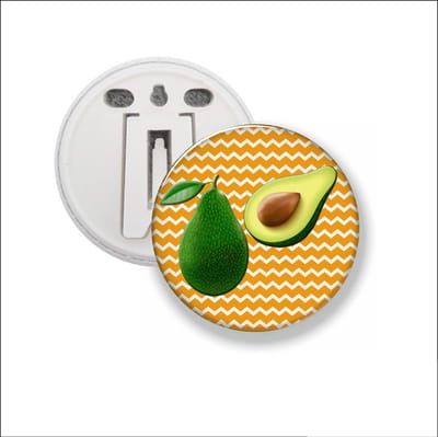Button Met Clip - Advocado