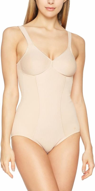 Comfortabele Shapewear Body voor Dames met Katoen en Smoothing Effect
