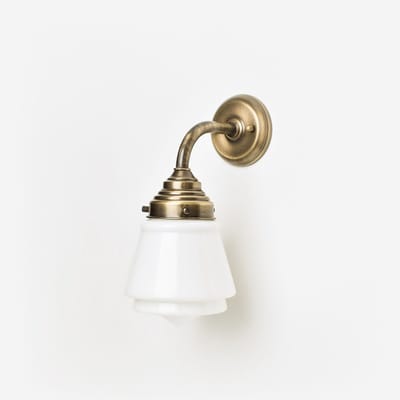 Wandlamp Komeet Curve Brons - Art Deco Trade