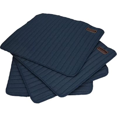 Kentucky Horsewear - Onderbandages - Marineblauw - Set van 4 - Maat 45 x 40
