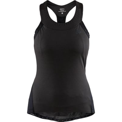 Craft - Maat XS Hale Glow Singlet W Fietsshirt Vrouwen - Zwart