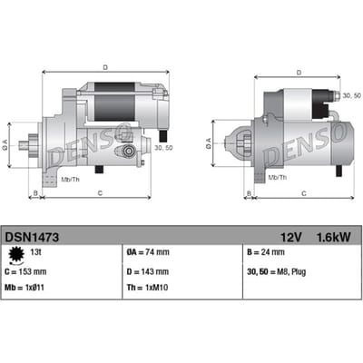 Starter DENSO DSN1473