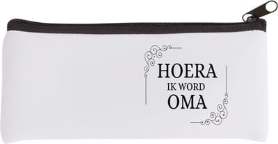 Akyol - hoera ik word oma Etui - Oma - iemand die oma wordt - oma cadeautjes - cadeau - kado - geschenk - 20 bij 9 cm