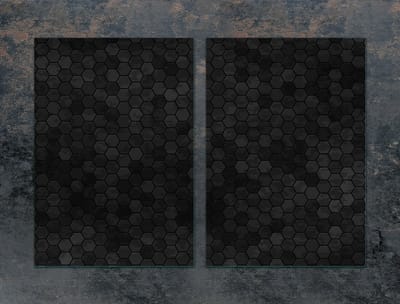 TMK ArtDeko Serie - Glazen Beschermplaat - 2x35x52 cm - Hardglas