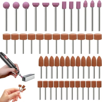 Schuurschijven Set - Schuuraccessoires Metaal - Metaal Bewerken - 48 Delige Set - 10 x 10 x 1 cm