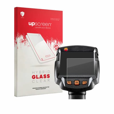 upscreen - Screenprotector voor Testo 872s - Folie Beschermfolie Beschermglas transparant