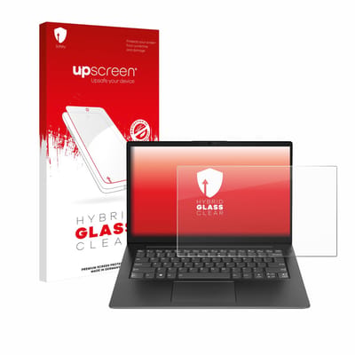 upscreen - Screenprotector voor Lenovo V14 Gen 5 - Folie Beschermfolie Beschermglas transparant