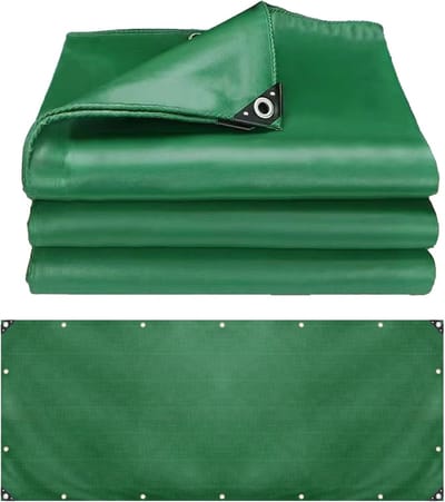 Dekzeil - Grondzeil Tuinzeil - Waterdicht Beschermen - UV Bestendig Scheurvast - 1.5x8.5 m 500g/m² - Groen