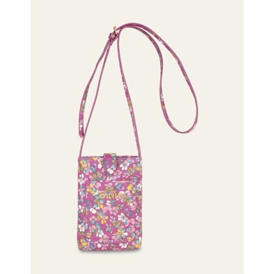 Oilily Mila minischoudertas voor mobieltje- maatOne size Fuchsia Rood