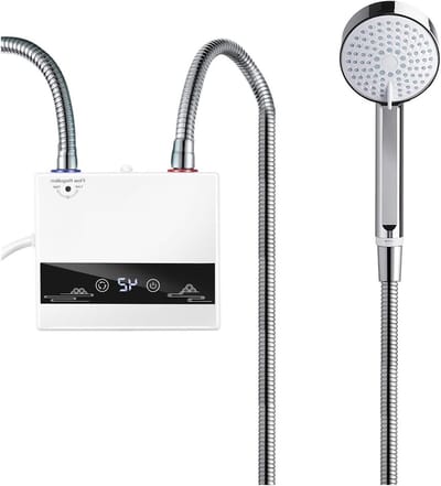 Elektrische Boiler - Directe Verwarming Kraan - Warm Water Douchen - Directe Verwarming Zonder Wachten - 4600W - Met Douche