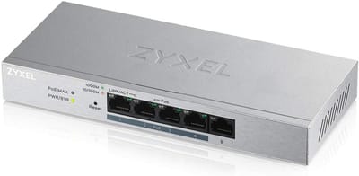 5-Poorts Gigabit PoE Switch met 60W Budget Web Managed