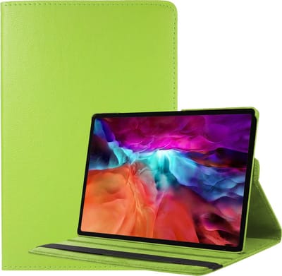 Hoes - Geschikt voor Samsung Galaxy Tab A8 - 360 Graden Draaibare Hard Cover Case - Tablet Hoesje Draaibaar - Groen