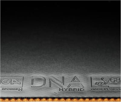Offensief tafeltennisbelag DNA Hybrid H – hard sponsrubber voor maximale spin en controle