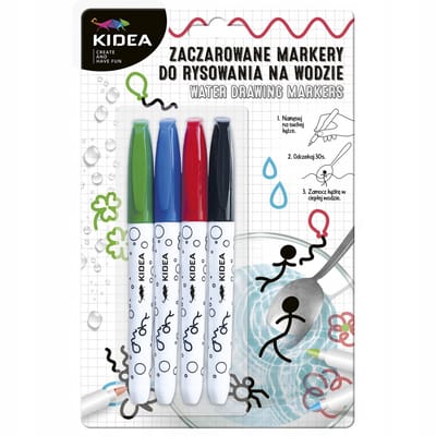 Magische Watten Markers - Kidea - 4 Kleuren