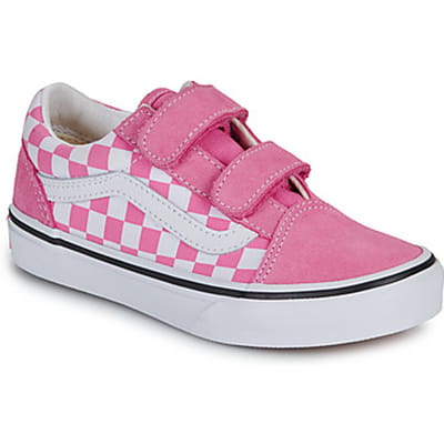 Vans  Lage Sneakers Old Skool V COLOR THEORY CHECKERBOARD Pink Fizz