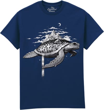 Schildpad Adventure Turtle The Coloured House T-shirt S