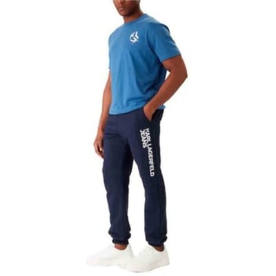 Chino Broek Karl Lagerfeld Klj Text Logo Slim Sweatpa