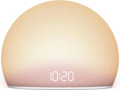 Wekker met Licht - Natuurlijke Wekker - Rustig Ontwaken - Simuleert Zonsopgang - 12 Kleuren - Roze