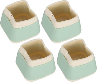 Stoelpoothoes - Meubelbeschermers vloer - Vloer beschermen - Antislip en stil - 4 stuks - Groen