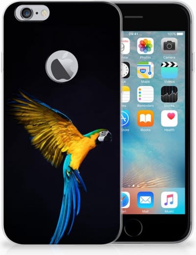 Apple iPhone 6 Plus | 6s Plus TPU Hoesje Papegaai