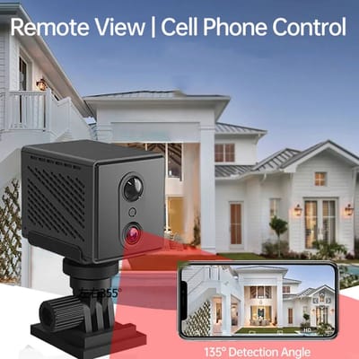 Xcruiser Mini 4G Beveiligingscamera1080P Survalance IP Camera 3800 MAh Grote Batterij Laag Vermogen Voice Intercom CCTV Camera