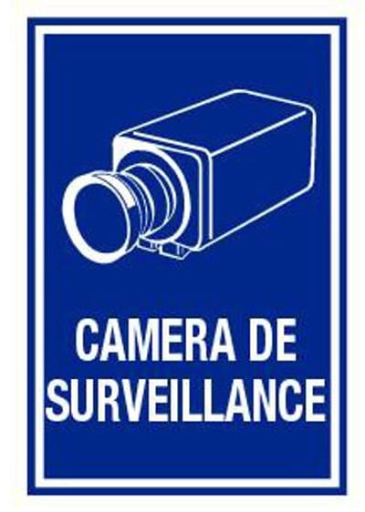 Camera de surveillance bord - kunststof 150 x 200 mm