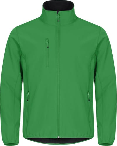 Clique Basic Softshell Jas Heren Appelgroen maat XS