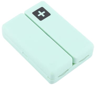 Dailygoody - Dagelijkse pillendoos - 7-daagse pilorganisator - Compact en handig - Groen of roze - Pillenorganisator - Voor vitamines en supplementen
