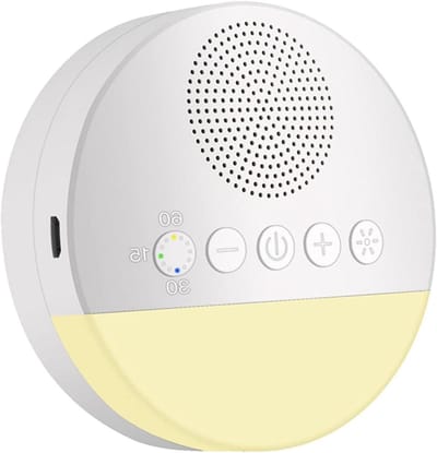 Baby Slaaphulp - Nachtlampje Geluid - Rustige Slaap - Baarmoeder Geluid - USB Oplaadbaar - Wit