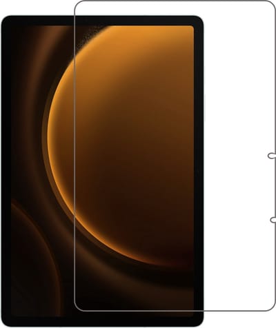 Screenprotector - Geschikt voor Samsung Galaxy Tab S9 FE - Extra Sterk - Gehard Glas - Beschermglas - Tempered Glass - Screen Protector