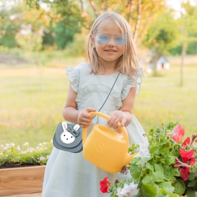 Schattige Handtas Set voor Meisjes met Konijn Oren, Zonnebril, Haarelastiek en Crossbody Tas voor Kinderen