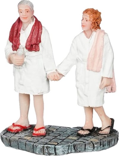 Luville - People Visiting the Sauna