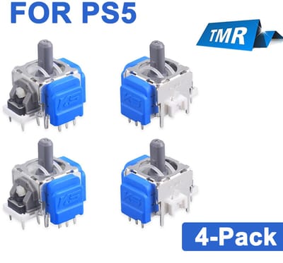 Geschikt voor TMR PS5 controller elektromagnetische joystick duim joystick anti-drift upgrade vervangingskit gamecontroller 3D analoge sensor accessoire
