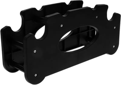 Robuuste dumbbell rack voor maximaal 4 dumbbells, ruimtebesparend en ideaal voor thuis trainen en fitnessaccessoires