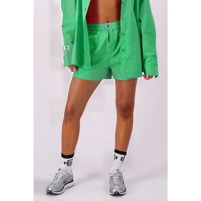 Black Bananas Classic Shorts Green Größe: S | Kurze Sporthosen Outlet | Damen | Grün