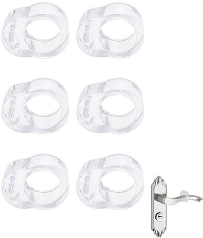 Dailygoody - Deurstopper - Transparant rubber - Zeer elastisch