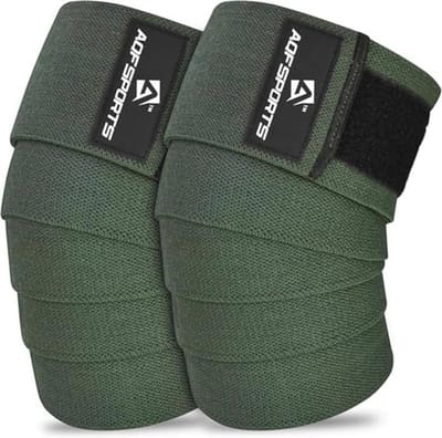 Knie Wraps voor Gewichtheffen - Heavy Duty Ondersteuning voor Powerlifting en Squats