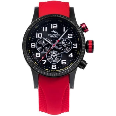 Strumento Marino SM132S-BK-NR-RS Horloge Heren 46MM 10ATM