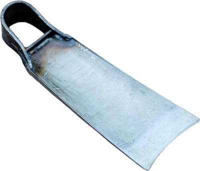 Onkruid Schoffel - Tuin Hark - Gazon Onderhoud - Gehard Koolstofstaal - 33 cm Lengte - Zwart