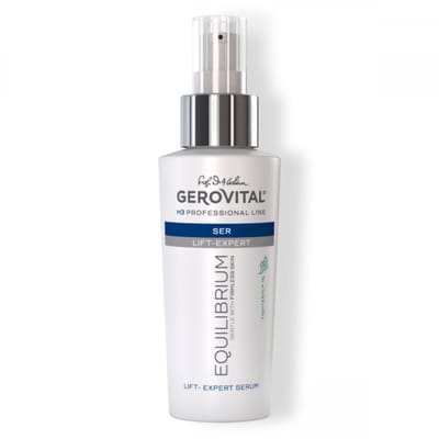 Gerovital H3 Equilibrium Lift-Expert Stevigheid en Elasticiteit Serum voor de Rijpe Huid met Tightenyl™ 1% - professioneel product - lifting serum voor vrouwen - gezichtserum - Gerovital H3 Equilibrium, 100 ml