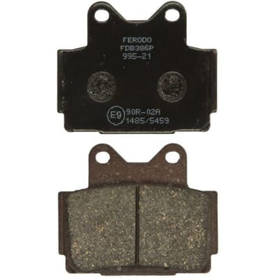 ferodo remblokje voor motor yamaha 350 rd 1991 tot 1992 4ce / av / ar / fdb386p nieuw
