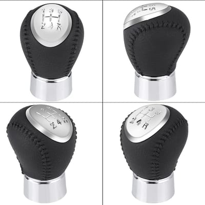 Voiture Auto 5 Vitesses Levier de Vitesse Pommeau Tête pour Mazda 3 5 6 323 626 RX8 white