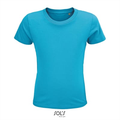 SOL'S Kids´ Crusader T-Shirt L03580 - Aqua - 10 Jahre (130/140)