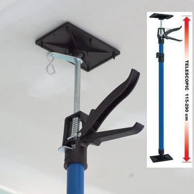 Telescoopsteunen set - Montage steunen - Plafond montage - 2-voudig verstelbaar - 115-290 cm