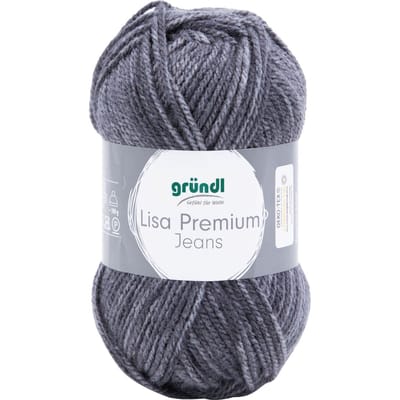 Gründl Wol "Lisa Premium Jeans" - Slate Grey Mottled