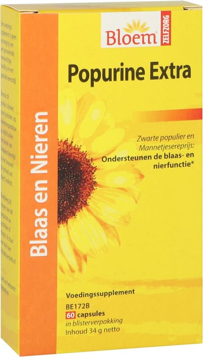 Bloem Popurine Capsules Blaas en Nieren