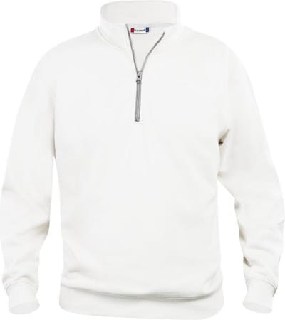 Clique Basic Half Zip 021033 - Wit - XS
