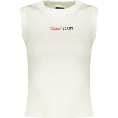 Tommy Hilfiger Witte Katoenen Dames Tanktop