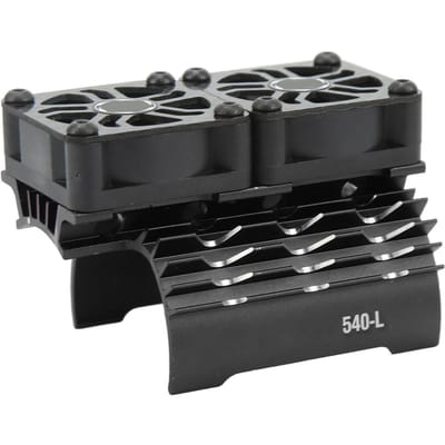 36mm RC Motor Ventilator Koeling Heatsink 28000RPM 8.4V met Dubbele Ventilatoren RC Borstelloze Motor Heatsink Cover