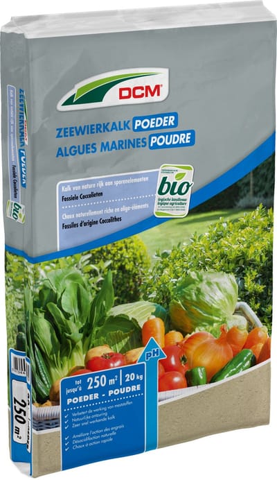 DCM ZEEWIERKALK POEDER 20KG